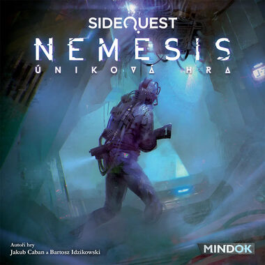 Mindok rodinná hra Nemesis: Úniková hra / Délka hry: 75 minut / Počet hráčů: 1-4 / od 14 let