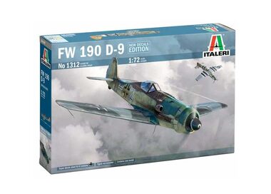 ITALERI Focke Wulf FW-19 0 D-9 / Plastikový model / 1:72