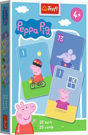 Trefl - Černý Petr - Prasátko Peppa / od 4 let