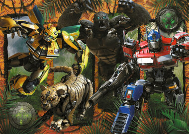 Trefl - Puzzle - Transformers: Probuzení monster / 1000 dílků / 68.3 x 48 cm / věk 12+