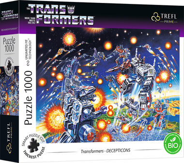 Trefl - Puzzle - UFT Transformers: Deceptikoni / 1000 dílků / 68.3 x 48 cm / věk 12+