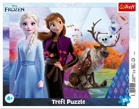 Trefl - Puzzle - Ledové Království II.  / 25 dílků / 31.5 x 23.5 cm / věk 4+