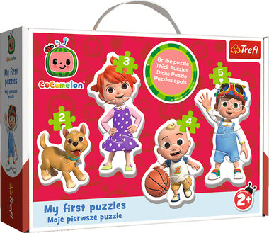 Trefl - Puzzle - Baby puzzle: Cocomelon 4v1 / 2|3|4|5 dílků / věk 2+