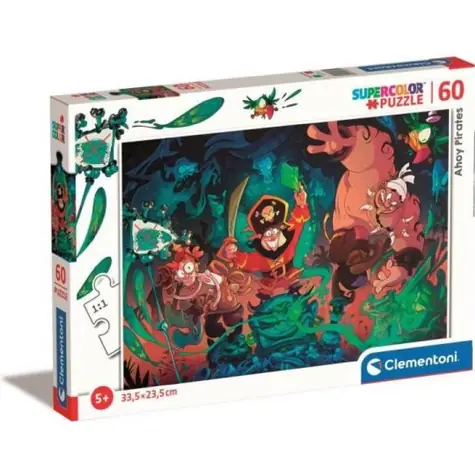 Clementoni PUZZLE Ahoj piráti! / 60 dílků / od 5 let
