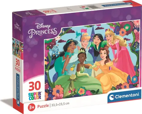 Clementoni PUZZLE Disney princezny / 30 dílků /  od 3 let