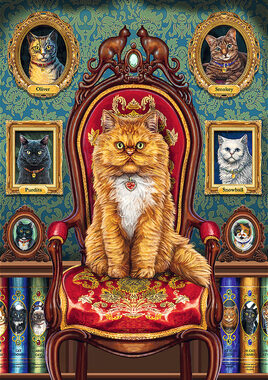 Trefl - Puzzle - Premium Plus Magic Collection: Kočkománie / 1000 dílků / 48 x 68.3 cm / věk 12+