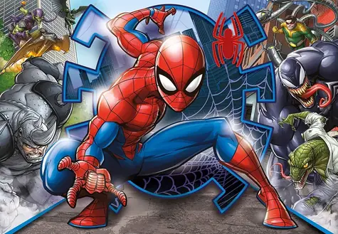 Clementoni PUZZLE Spiderman / 104 dílků / od 6 let