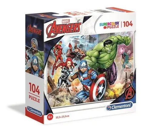 Clementoni PUZZLE Marvel: Avengers / 104 dílků / od 6 let