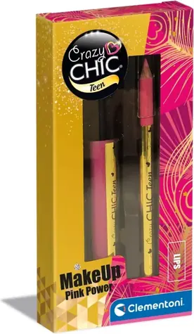 Clementoni Crazy CHIC Teen: MakeUp Lips Pink Power / od 9 let