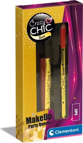 Clementoni Crazy CHIC Teen: MakeUp Lips Party Queen / od 9 let