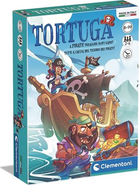 Clementoni Karetní hra Tortuga / 15 minut / 2-5 hráči / od 7 let