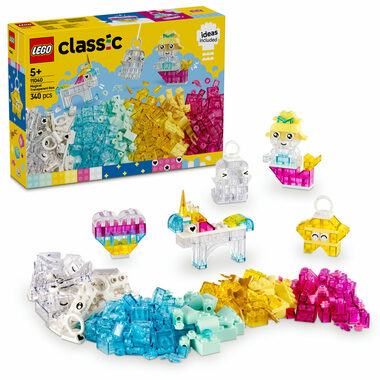 LEGO® Classic 11040 Kouzelná průhledná krabička / Počet dílků: 340 / od 5 let