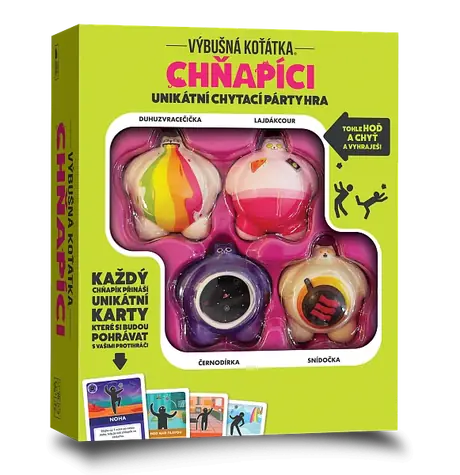 Asmodee Chňapíci / Délka hry: 10 minut / Počet hráčů: 2-4 / od 8 let