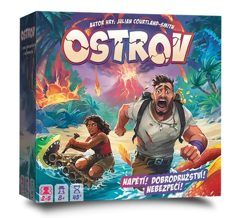 Asmodee Ostrov - nová edice / Délka hry: 45 minut / Počet hráčů: 2-5 / od 8 let