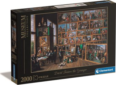 Clementoni PUZZLE Museum Collection: Arcivévoda Leopold Wilhelm v jeho malířské galerii v Bruselu / 2000 dílků / od 15 l