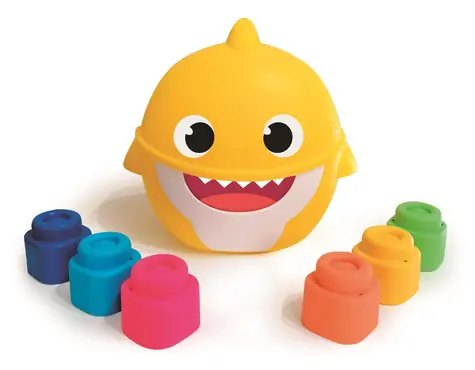Clementoni Soft Clemmy Box Baby Shark s 6 kostkami / od 3 měsíců