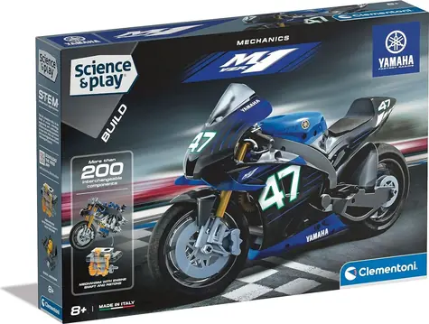 Clementoni Science&Play Mechanics: Motorka Yamaha / od 8 let