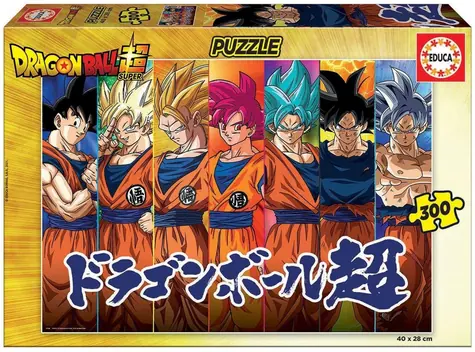 EDUCA Puzzle Dragon Ball Super / 300 dílků / od 8 let 