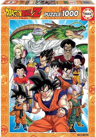EDUCA Puzzle Dragon Ball Z / 1000 dílků / od 12 let 