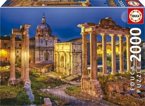EDUCA Puzzle Forum Romanum - Řím / 2000 dílků / od 14 let