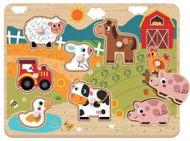 2Kids Toys Puzzle Farma / od 18 měsíců