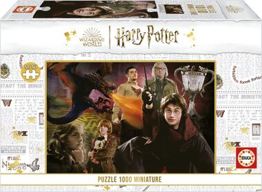 EDUCA Miniaturní puzzle Harry Potter / 1000 dílků / od 14 let