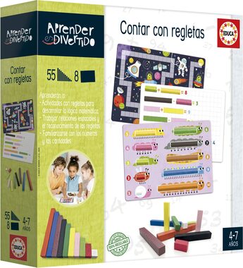 EDUCA Počítání s kostičkami / 55 kostiček / od 3 let 