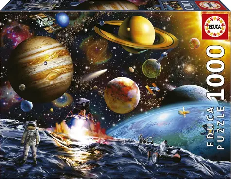 EDUCA Puzzle Mise: Asteroid / 1000 dílků / od 14 let