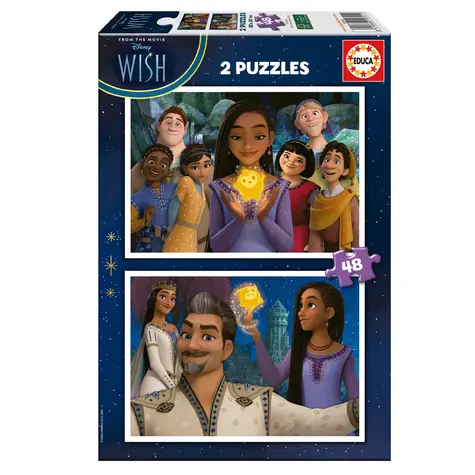 EDUCA Puzzle Přání / 2x48 dílků / od 3 let