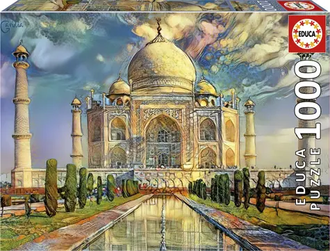 EDUCA Puzzle Taj Mahal / 1000 dílků / od 14 let