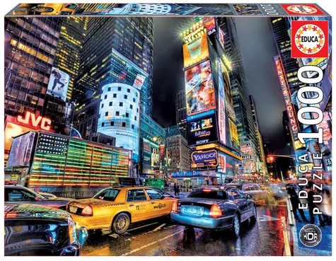 EDUCA Puzzle Times Square - New York / 1000 dílků / od 14 let