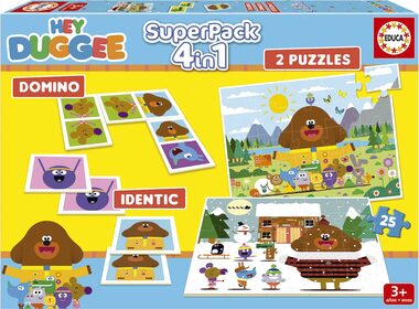 EDUCA Soubor her Hey Duggee 4v1 / od 3 let