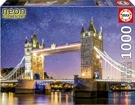 EDUCA Svítící puzzle Tower Bridge - Londýn / 1000 dílků / od 14 let