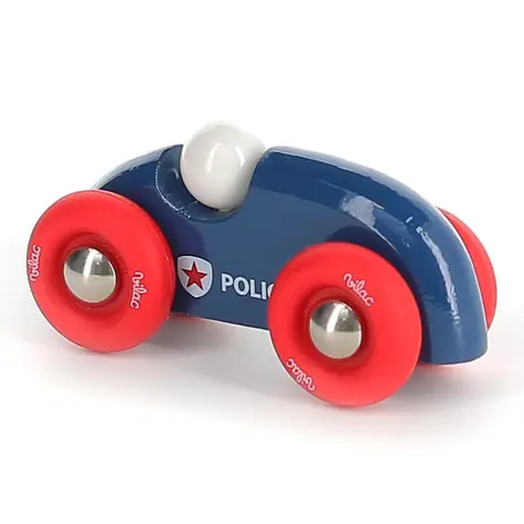 Vilac Dřevěné auto mini rallye policejní / od 2 let