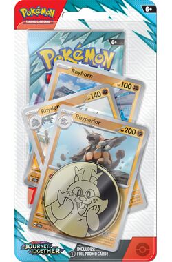 Pokémon TCG: SV09 Journey Together - Premium Checklane Blister - Rhyperior / od 6 let
