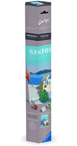 Ravensburger Creart Santorini / Malování na plátno / od 8 let