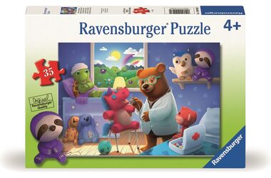Ravensburger Puzzle: Plyšová pohotovostní služba / 35 dílků / od 3 let