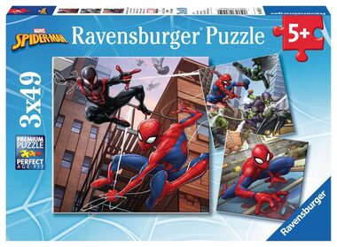 Ravensburger Puzzle: Spiderman / 3x49 dílků / od 5 let