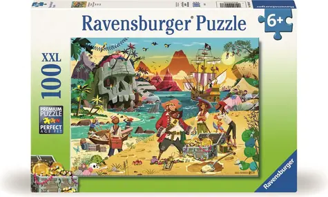 Ravensburger Puzzle: Dobrodružství pirátů / 100 dílků / od 7 let 