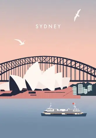 Ravensburger Puzzle: Sydney / 99 dílků / od 12 let 