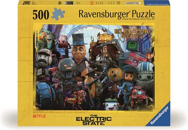 Ravensburger Puzzle: Robotický svět / 500 dílků / od 12 let