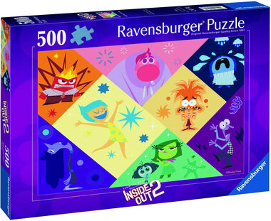 Ravensburger Puzzle: V hlavě 2 / 500 dílků / od 12 let 