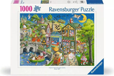 Ravensburger Puzzle: Mother Gooseville / 1000 dílků / od 14 let 