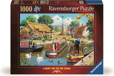 Ravensburger Puzzle: Poklidná plavba / 1000 dílků / od 14 let