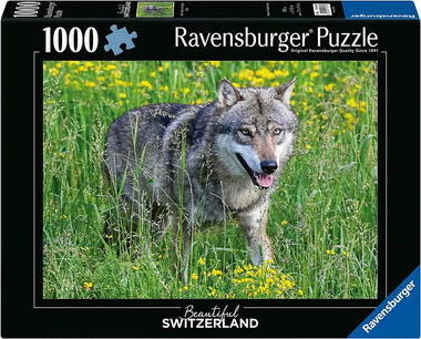 Ravensburger Puzzle: Nebojácný vlk / 1000 dílků / od 14 let