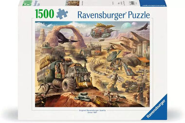 Ravensburger Puzzle: Apokalyptická poušť / 1500 dílků / od 14 let