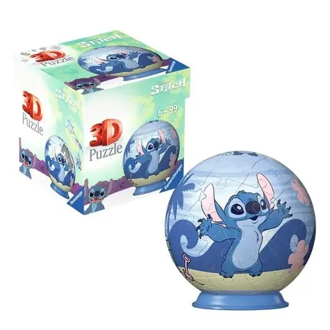 Ravensburger 3D Puzzle -Ball Disney: Stitch - Stitch / 54 dílků / od 6 let 