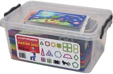 MAGFORMERS Master Box 102 dílků