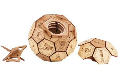 EscapeWelt Dřevěný hlavolam Quest Ball / Obtížnost: střední / od 14 let