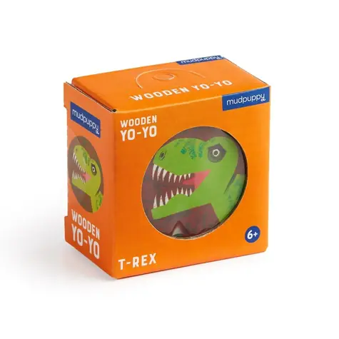 Mudpuppy Dřevěné jojo T. rex / od 6 let 